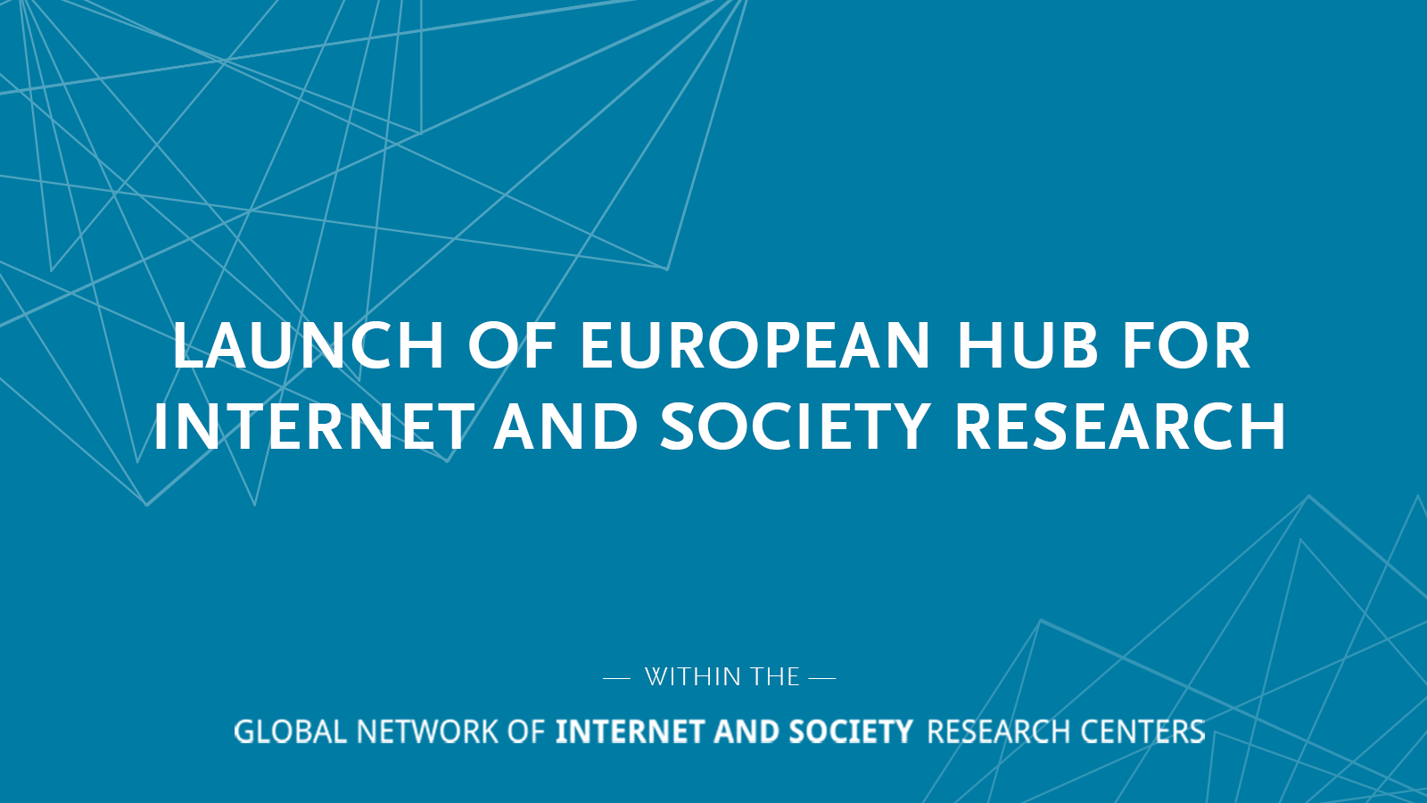 Launch of NoC European Hub Network of Centers